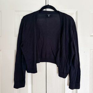 Talbots Shrug Cardigan - Black L